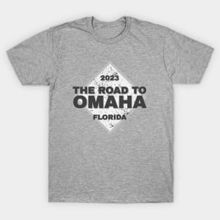 Florida Road To Omaha College Baseball 2023 T-Shirt